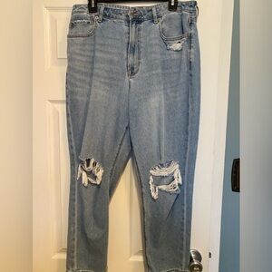 American Eagle ripped Mom Jean 12 Short